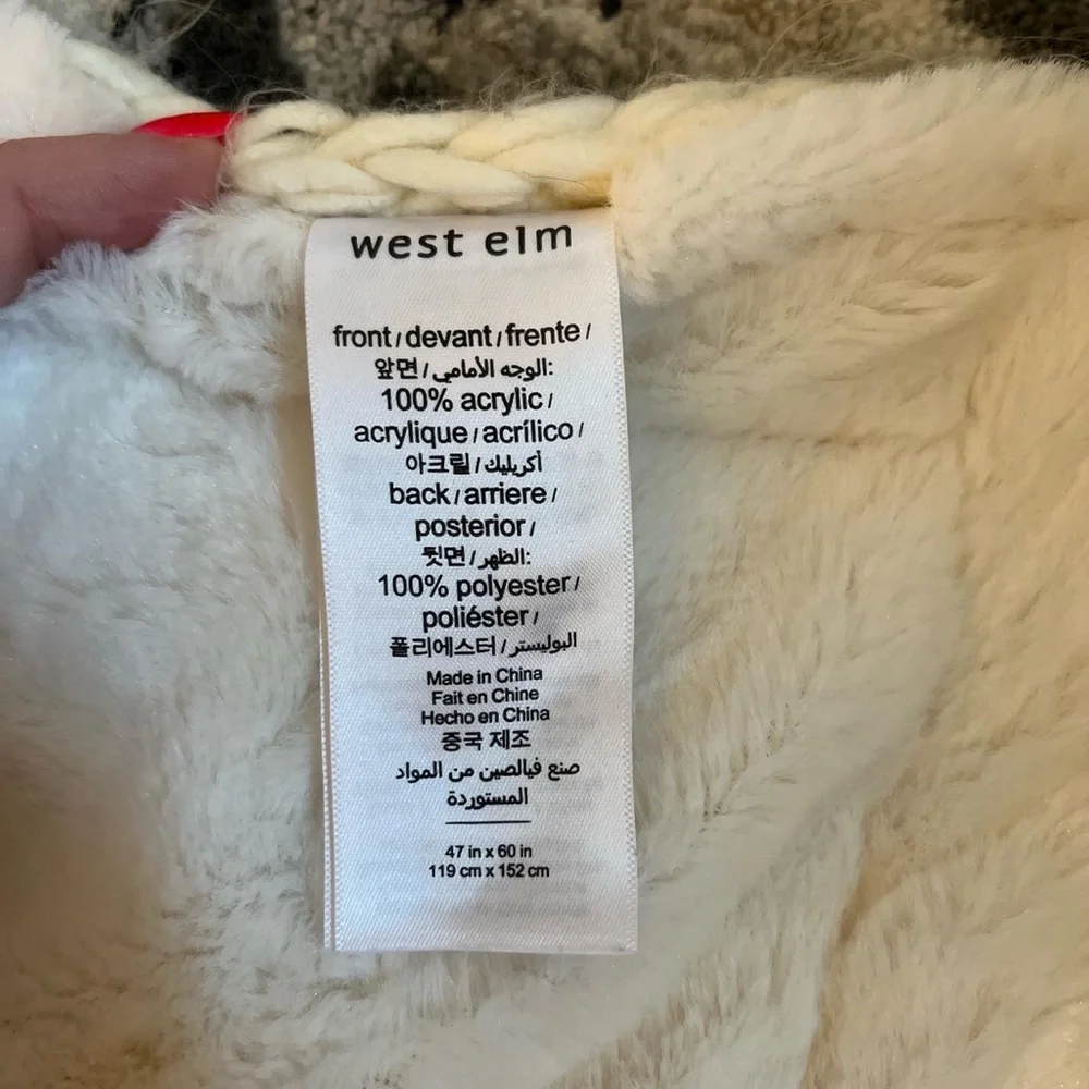 WEST ELM THROW